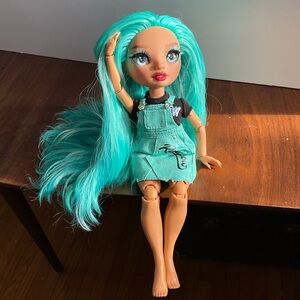 Rainbow High Doll Blu Brooks Teal Hair Fashion